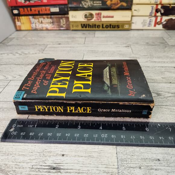 PEYTON PLACE Grace Metalious 1965 Dell 24th Printing Paperback - Picture 7 of 12